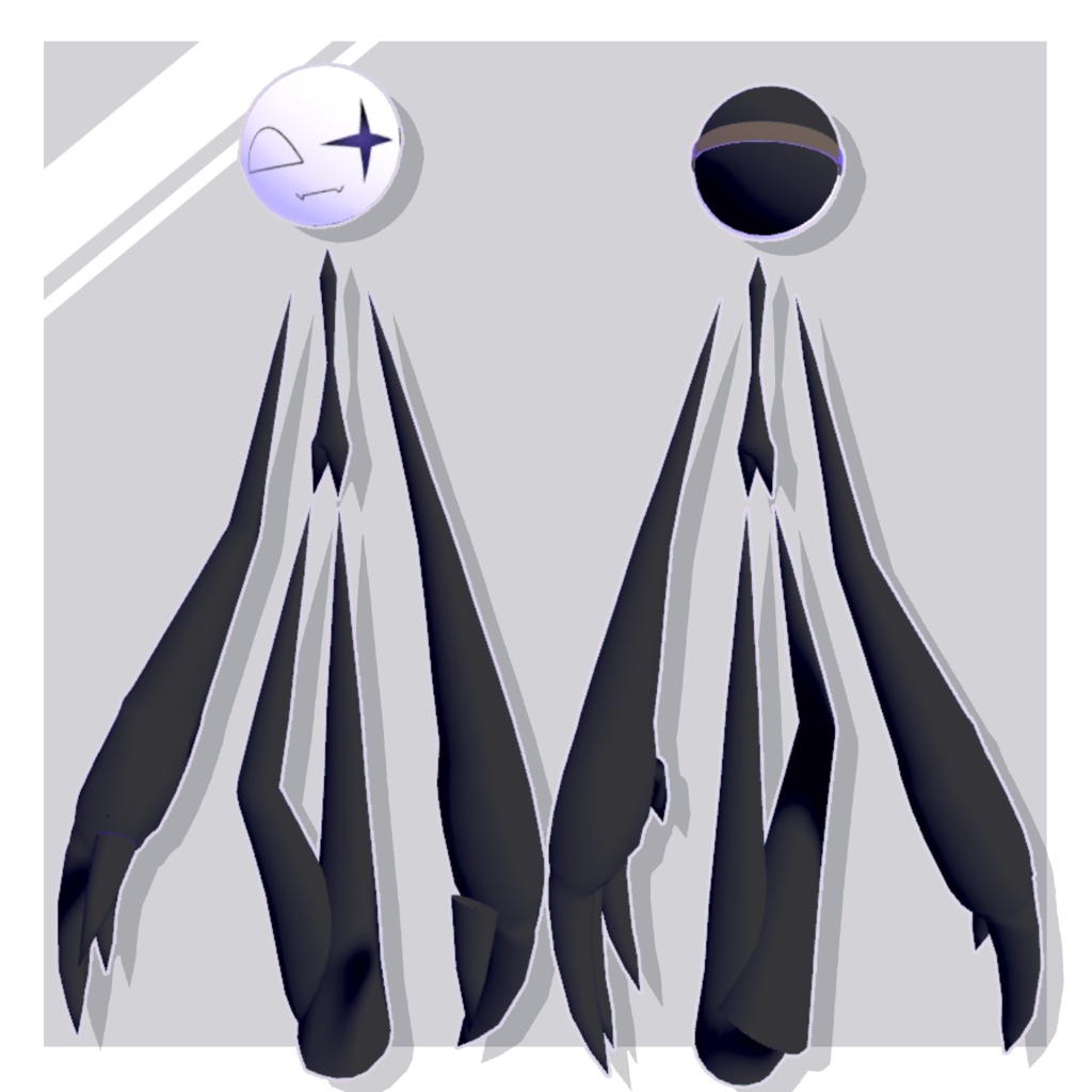 【無料】オリジナル3Dモデル「星くん」