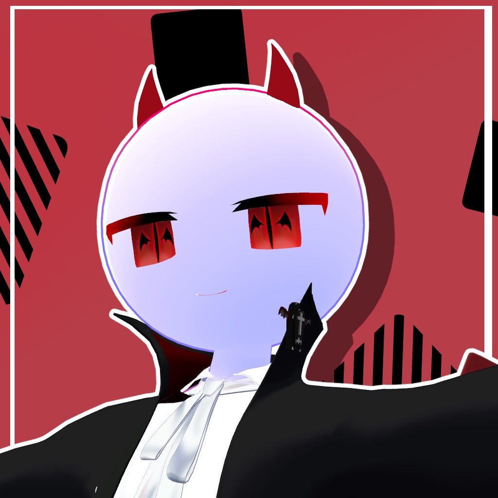 【無料】トクメイさん対応 ドラキュラアイ