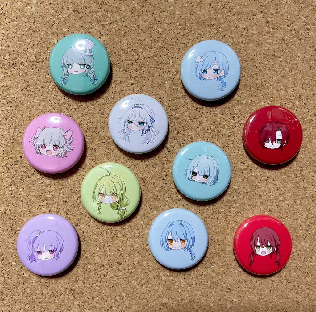 宝セムえらべる缶バッジ BOX 1