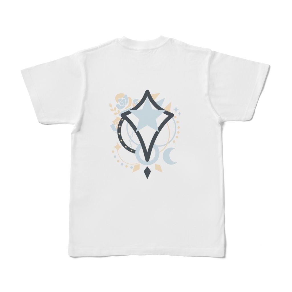 来栖クライ Stylish T-shirt White