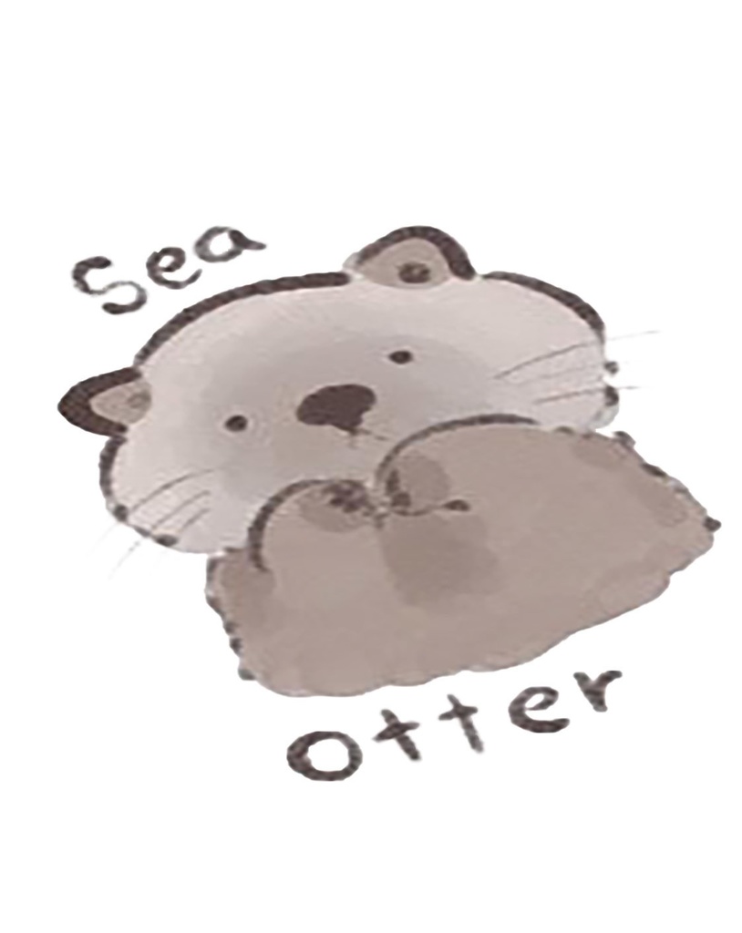 ラッコちゃんTシャツ(男女)