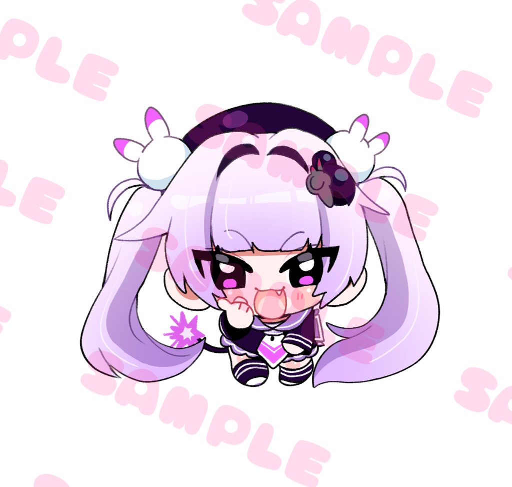 ボンバーガールステッカー