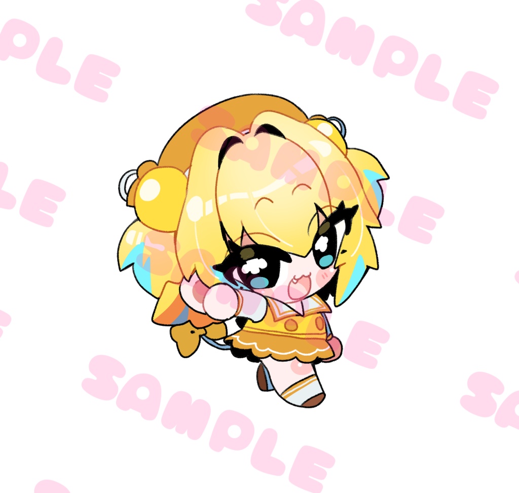 ボンバーガールステッカー