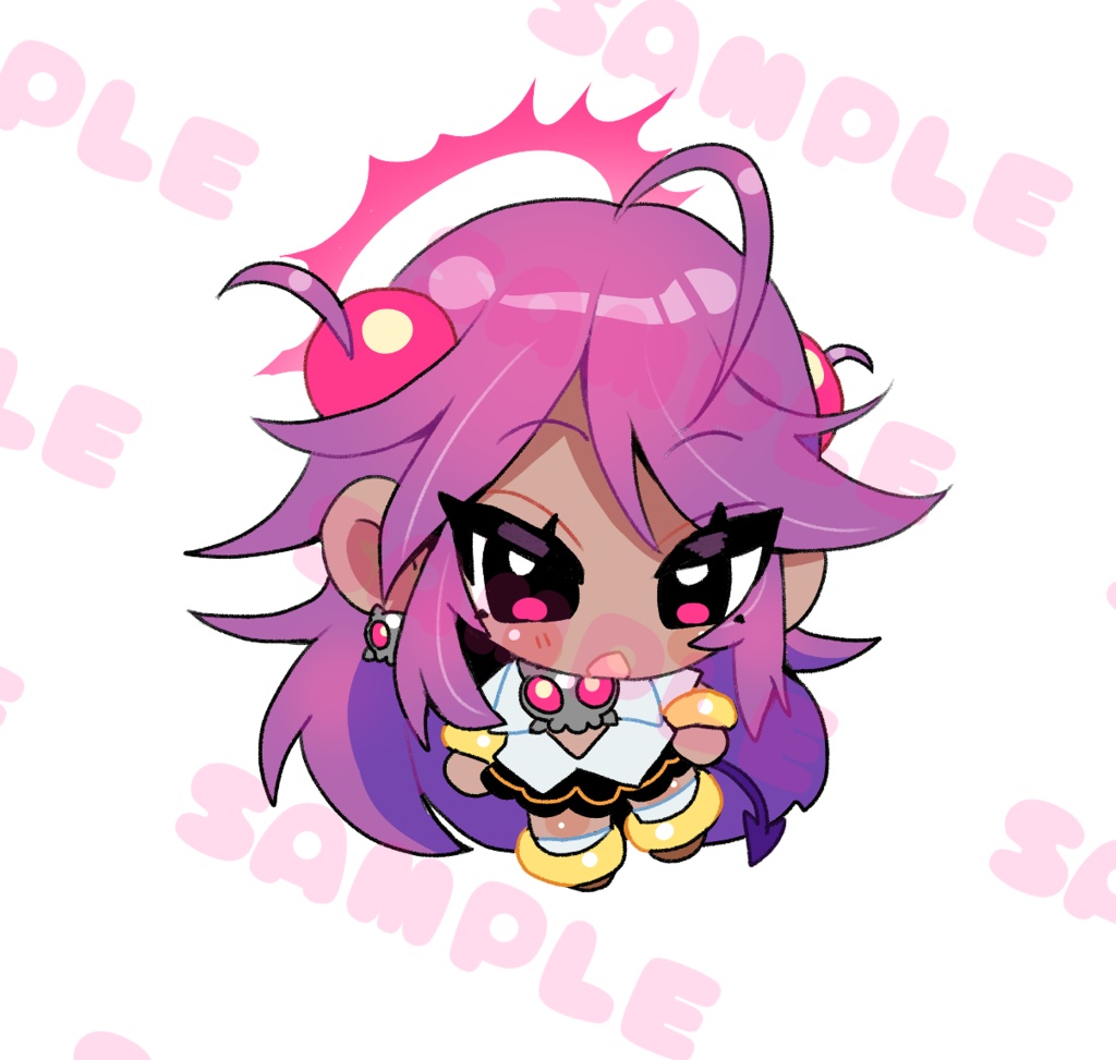 ボンバーガールステッカー