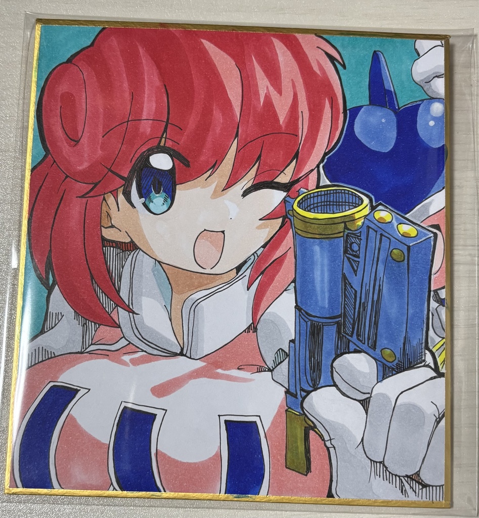 直筆色紙 パステル