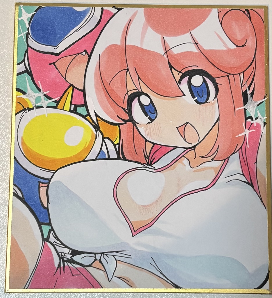 直筆色紙 パステル