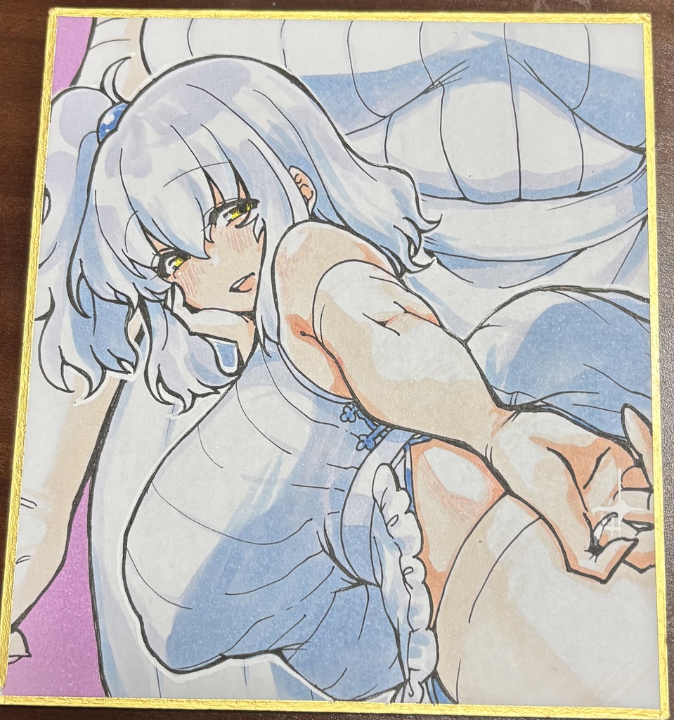 直筆色紙 シロヱ