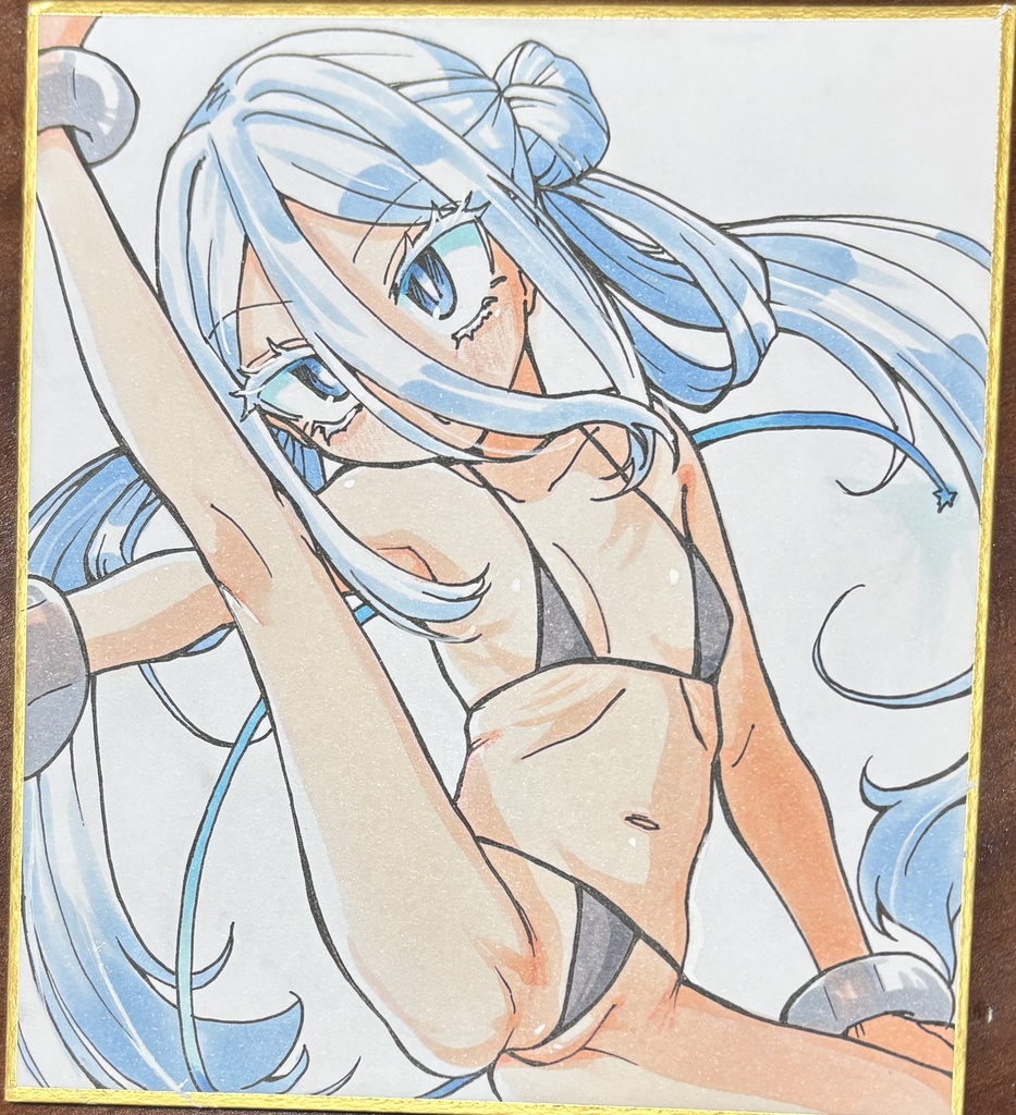 直筆色紙 スイスイ