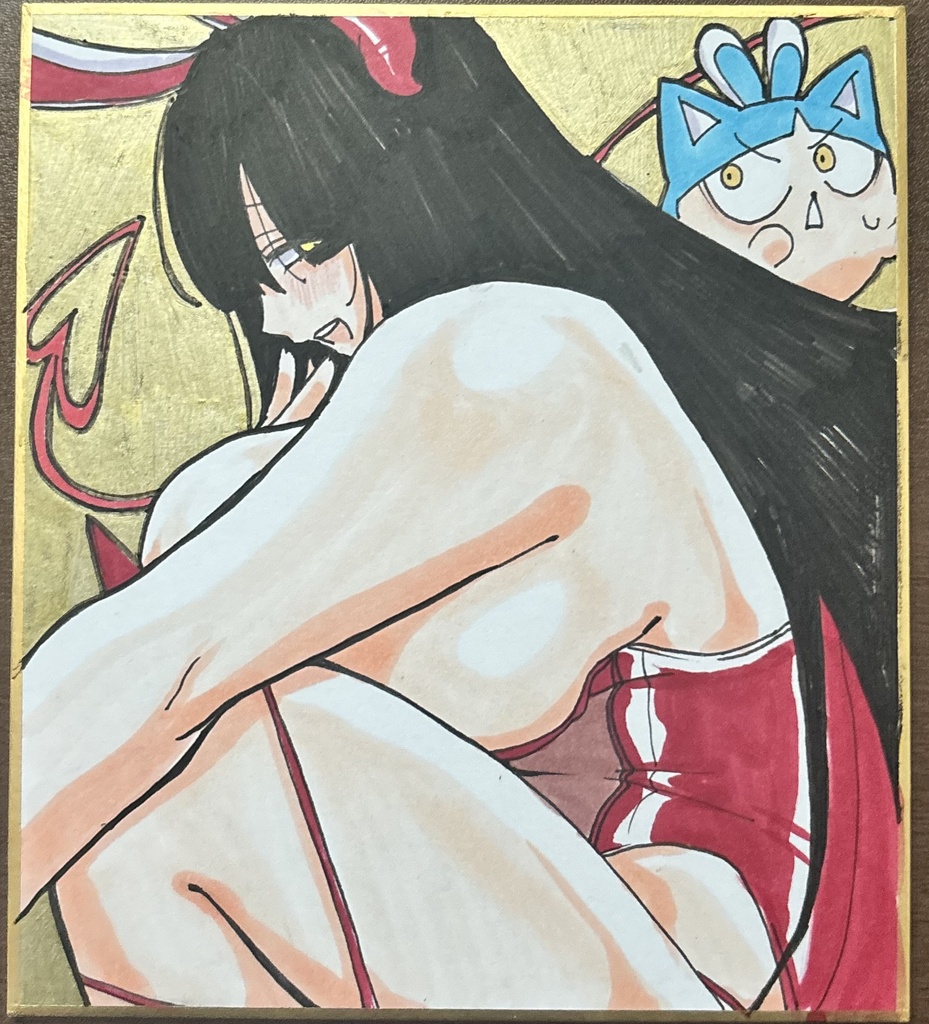 直筆色紙 ヒイロ