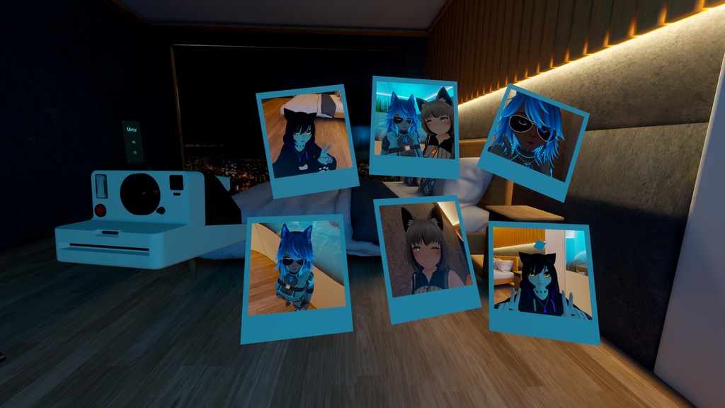 Polaroid Camera for Vrchat World