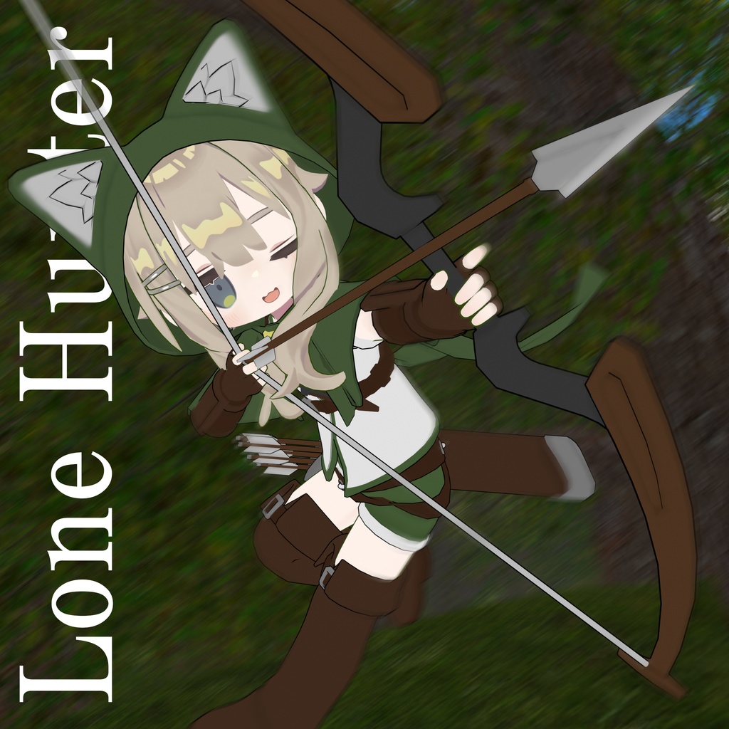 発売記念セール中！【３アバター対応】Lone Hunter