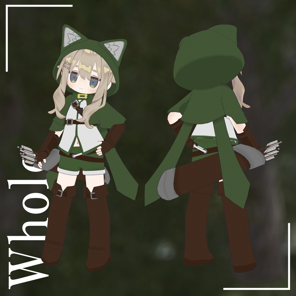 【3アバター対応】Lone Hunter