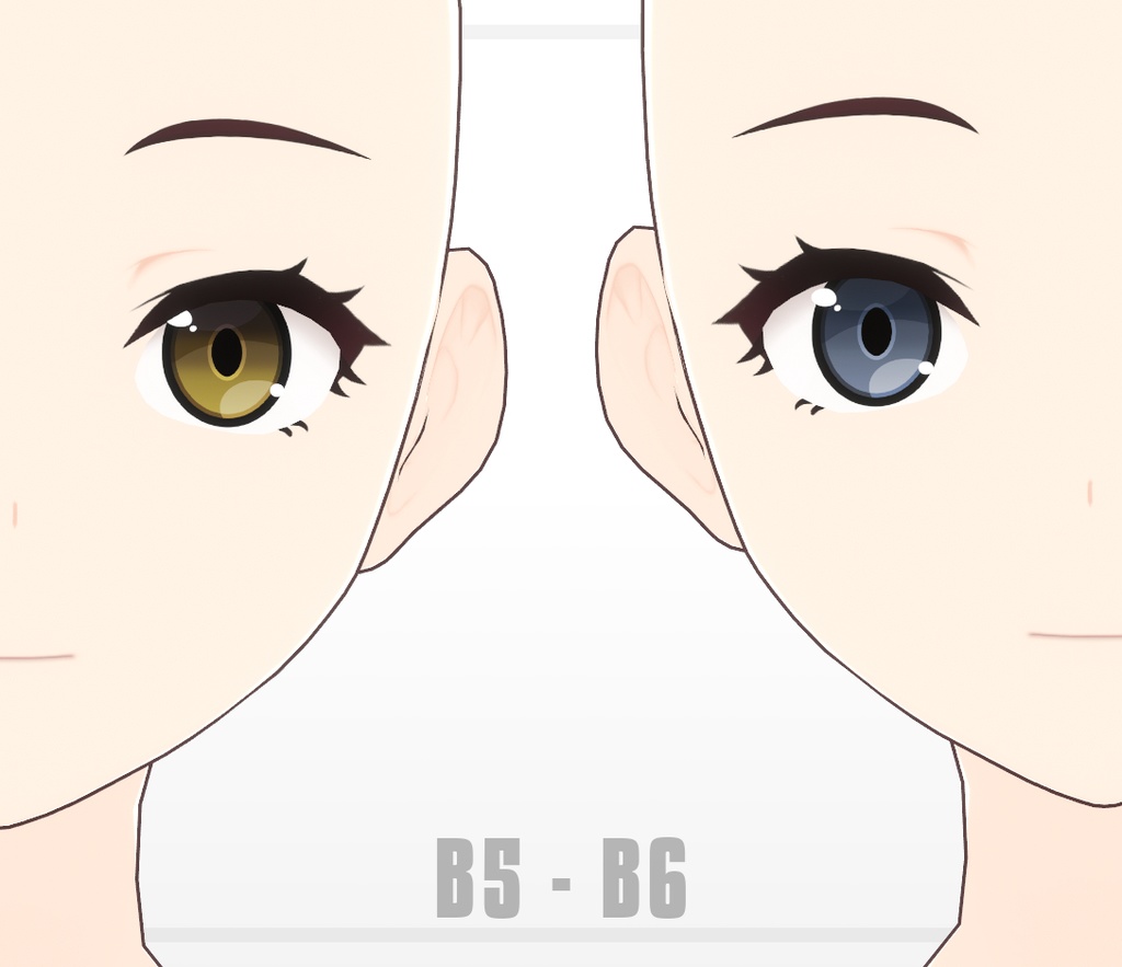 VRoid Texture - Eye Iris Set B