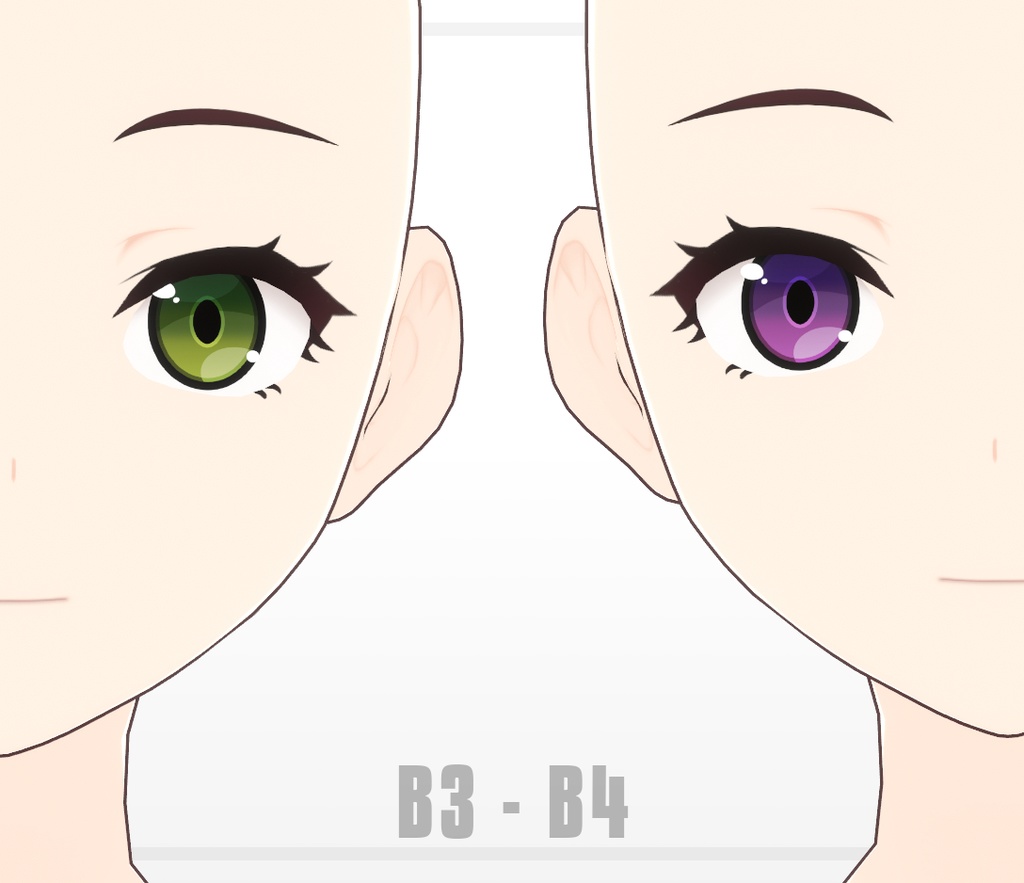 VRoid Texture - Eye Iris Set B