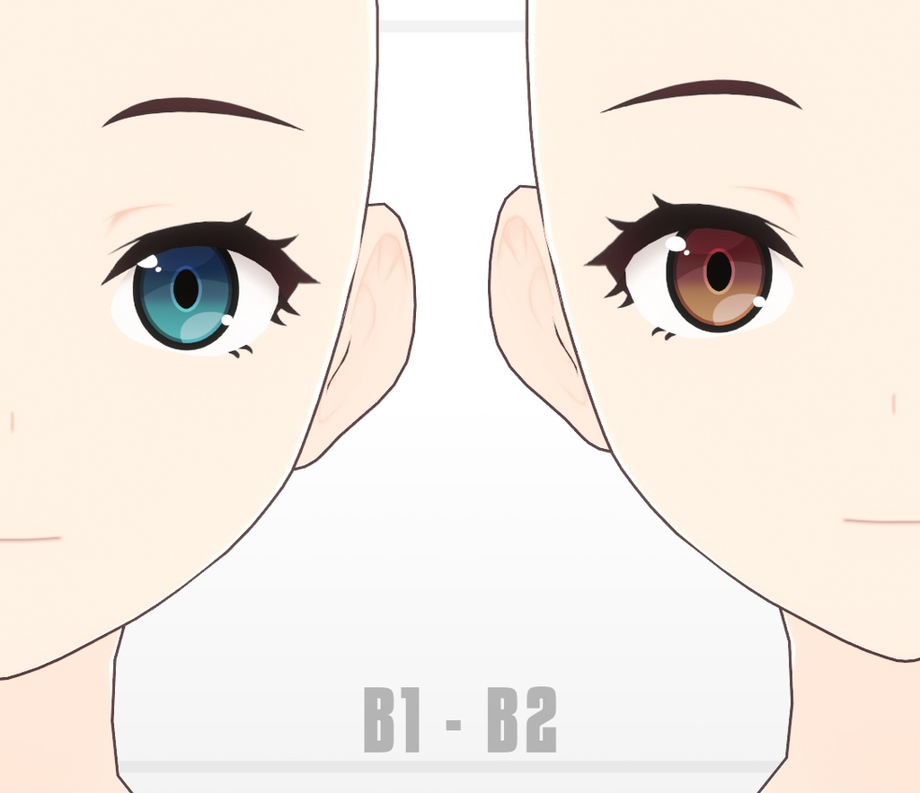 VRoid Texture - Eye Iris Set B