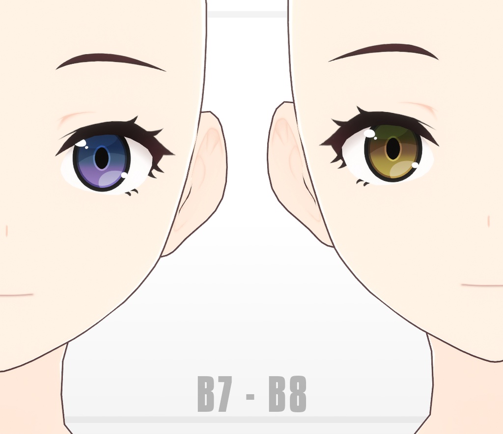 VRoid Texture - Eye Iris Set B