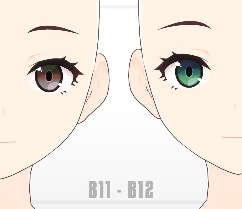 VRoid Texture - Eye Iris Set B