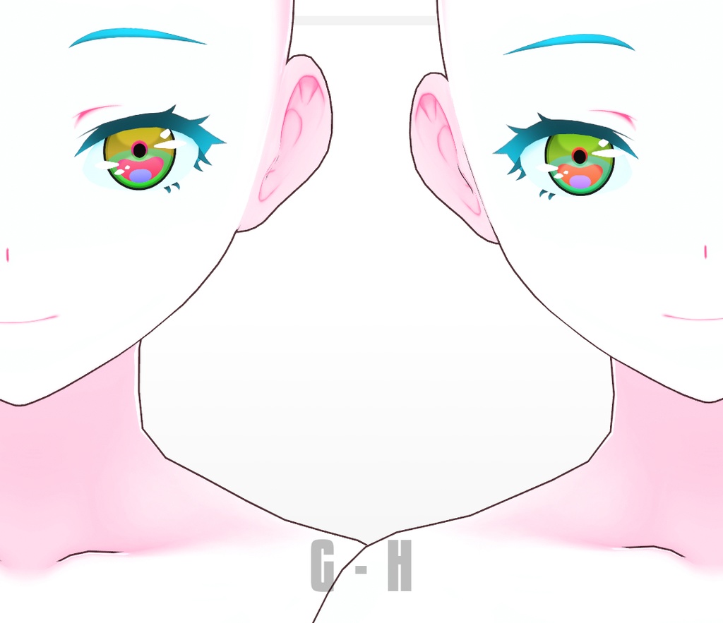 VRoid Texture - Edgelight Eye Iris Set