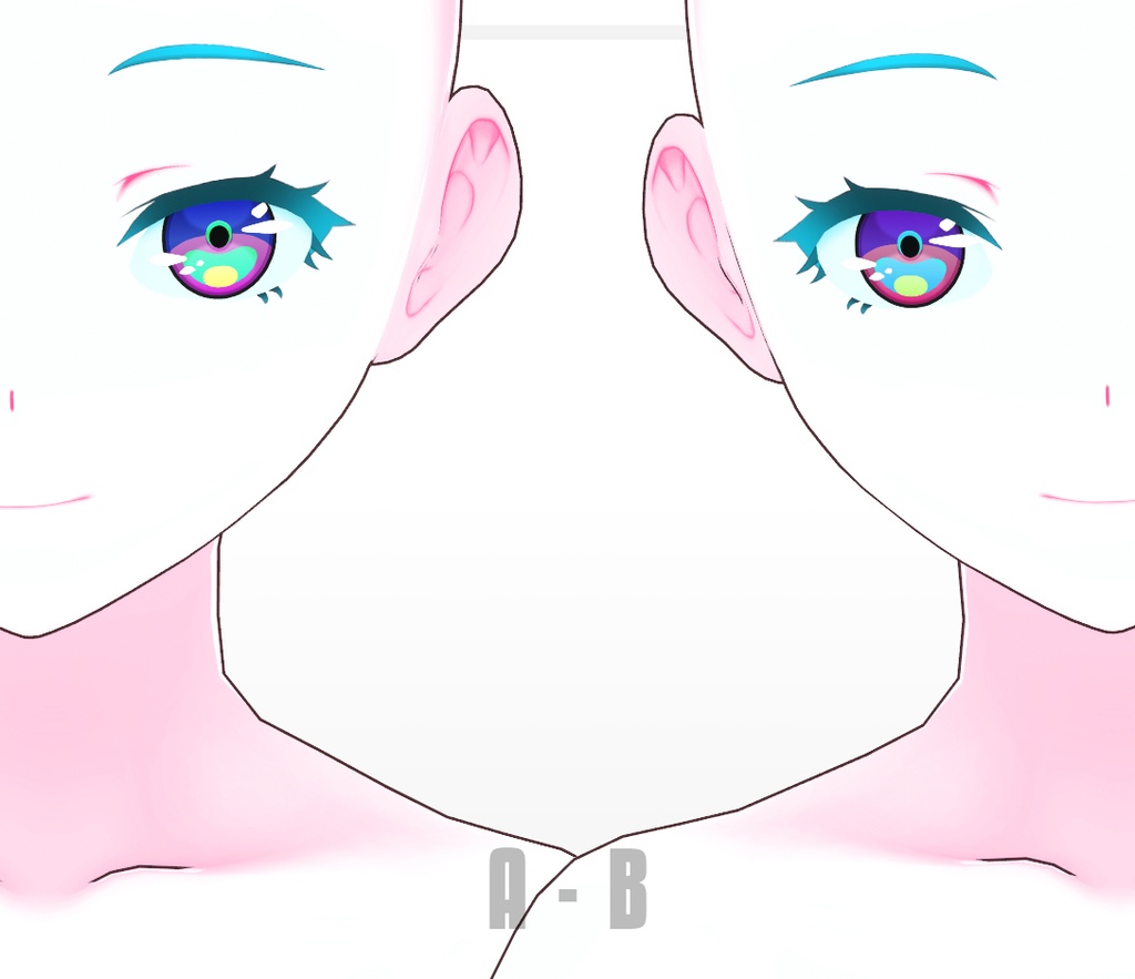 VRoid Texture - Edgelight Eye Iris Set