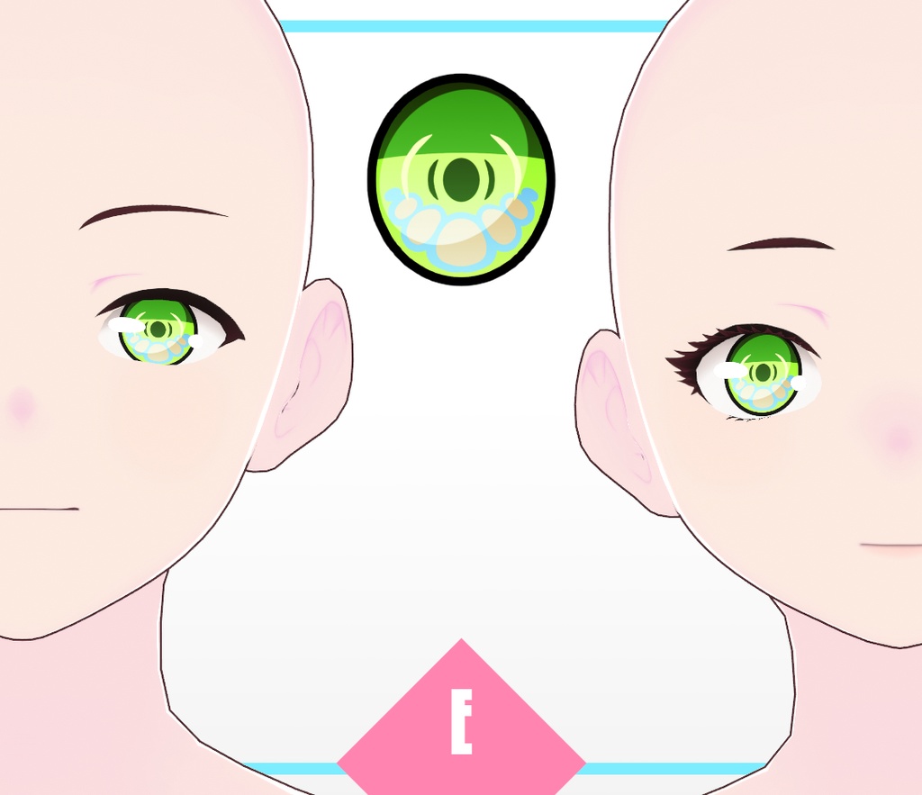 VRoid Texture - Eye Iris Set D