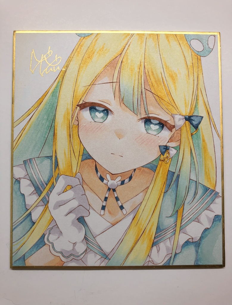 コンパス　青春アリス　ミニ色紙