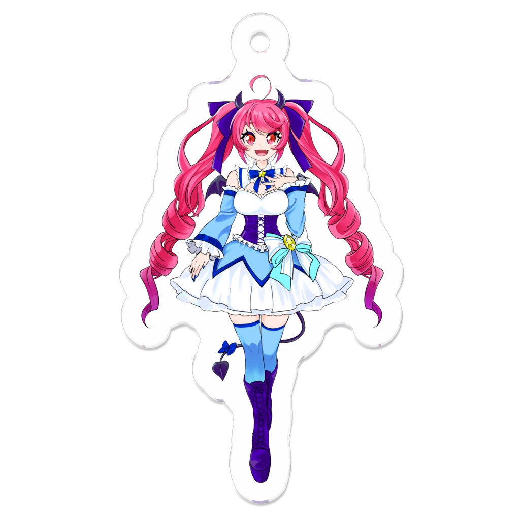月雲くぅ小悪魔ver.(アイドル衣装夜)