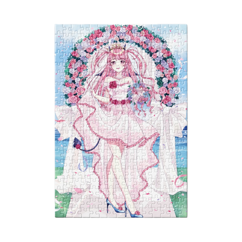 月雲くぅ小悪魔ウエディングver.パズル