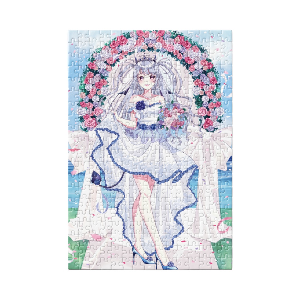 月雲くぅ小悪魔ウエディングレアver.パズル