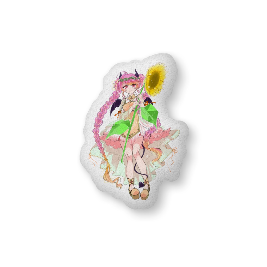 月雲くぅ誕生日向日葵ver.クッション