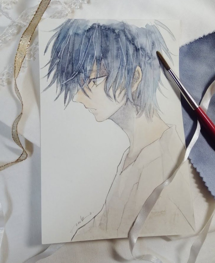 水彩イラスト原画