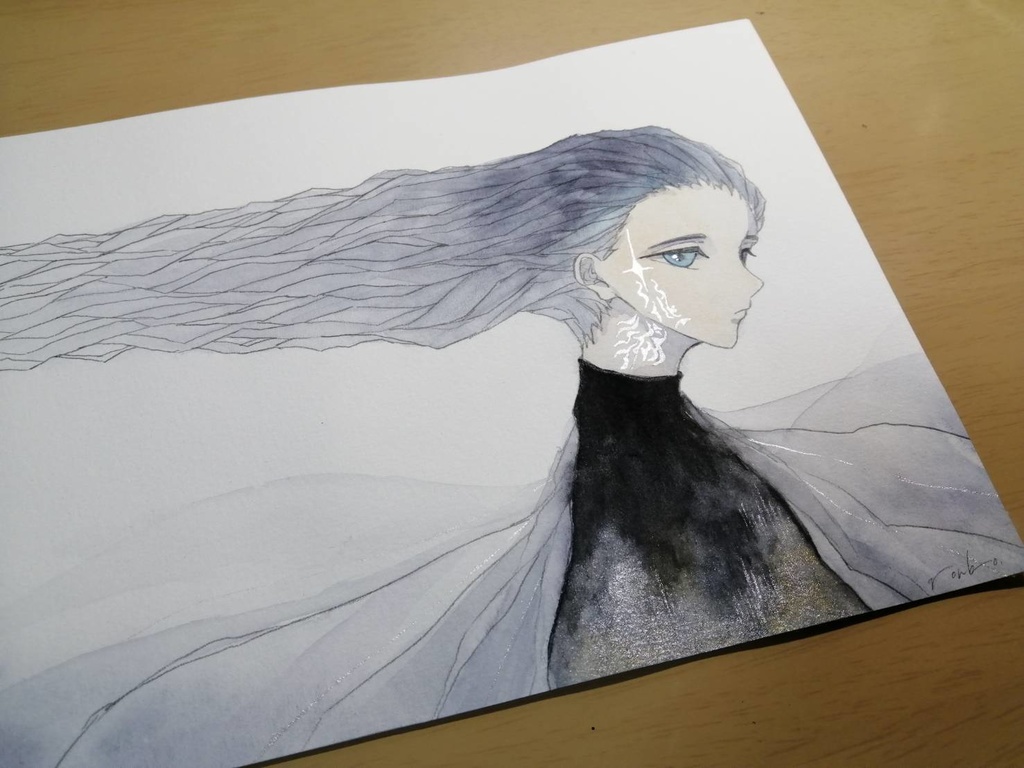 水彩イラスト原画