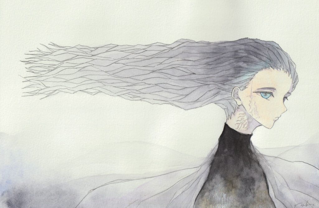 水彩イラスト原画