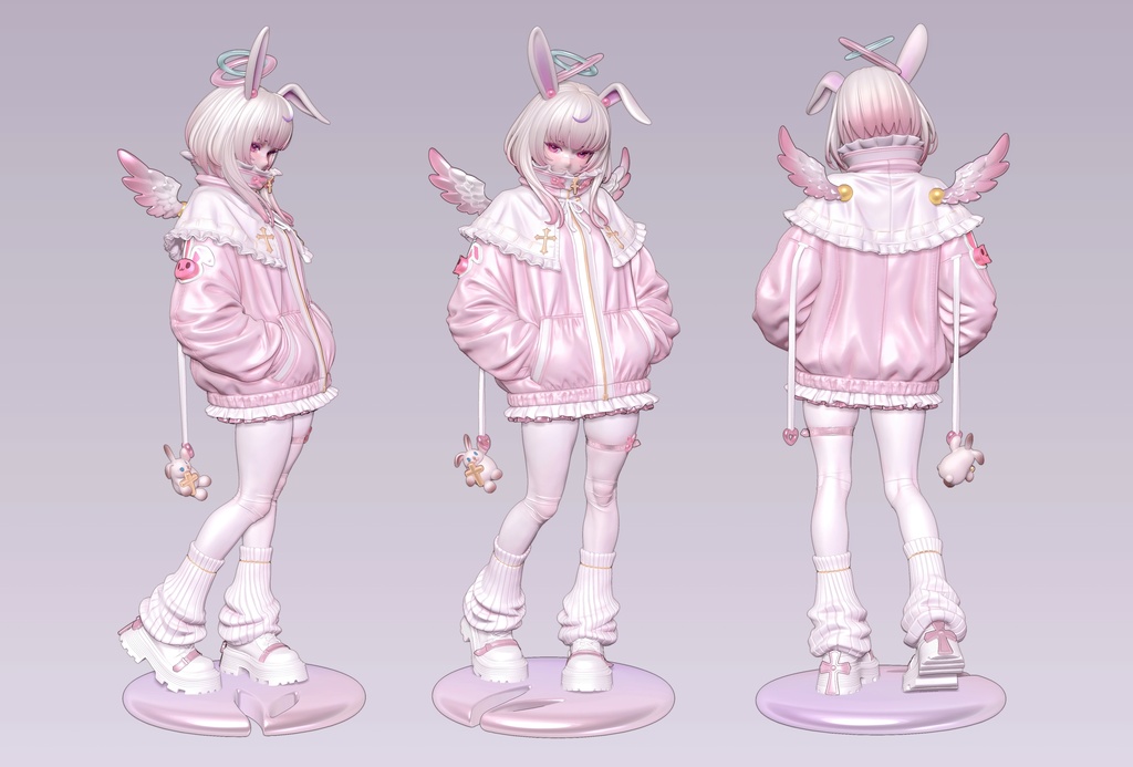 【受注生産】 『Bunny Angel』 惜彼西比オリジナルデザイン