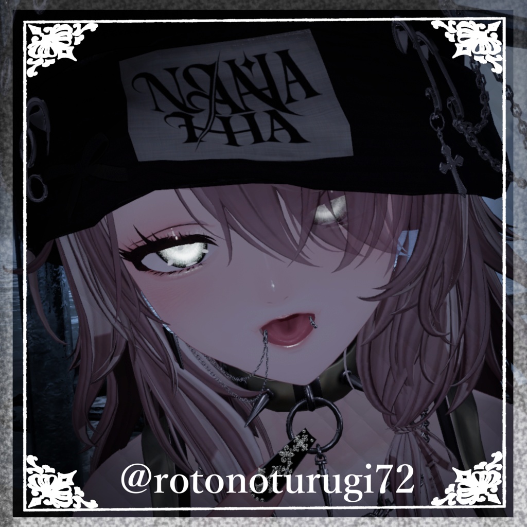 【LUMINA/ルミナ専用】お姉さんメイク/口内テクスチャ/シェイプキー表付き