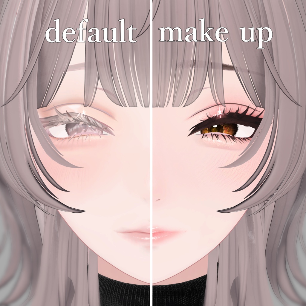 【LUMINA/ルミナ専用】お姉さんメイク/口内テクスチャ/シェイプキー表付き