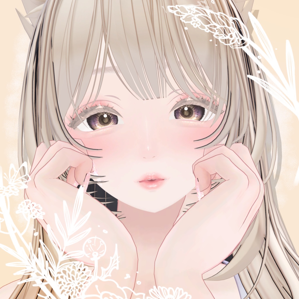 【LUMINA/ルミナ専用】お姉さんメイク/口内テクスチャ/シェイプキー表付き