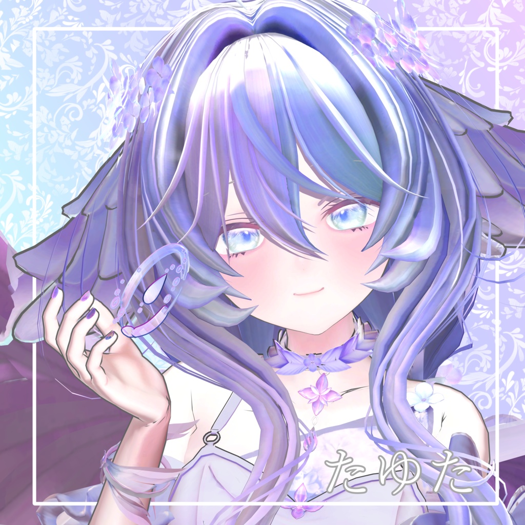 【3アバター対応】霞(かすみ)アイテクスチャ