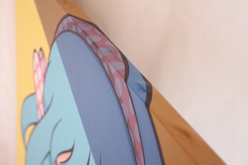 キャンバス作品「なぜ」