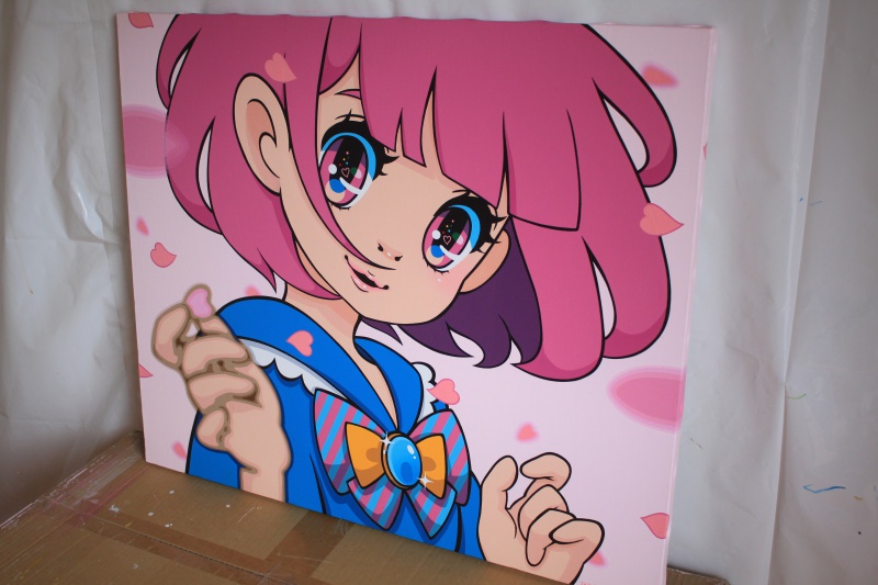 キャンバス作品「さくら」