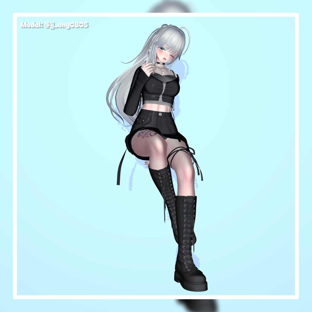 【Sio/しお対応】Sexy cute Pose set