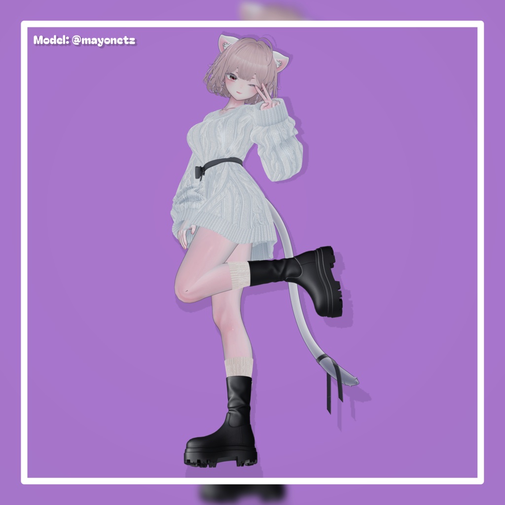 【Sio/しお対応】Sexy cute Pose set