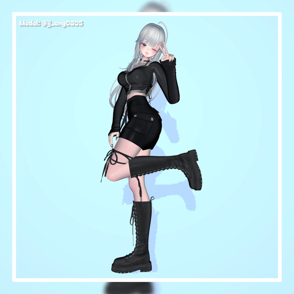 【Sio/しお対応】Sexy cute Pose set