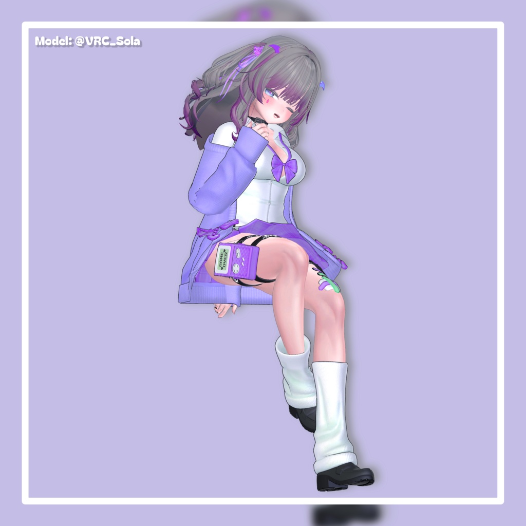 【Sio/しお対応】Sexy cute Pose set