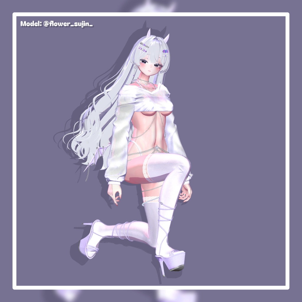 【Sio/しお対応】Sit pose set