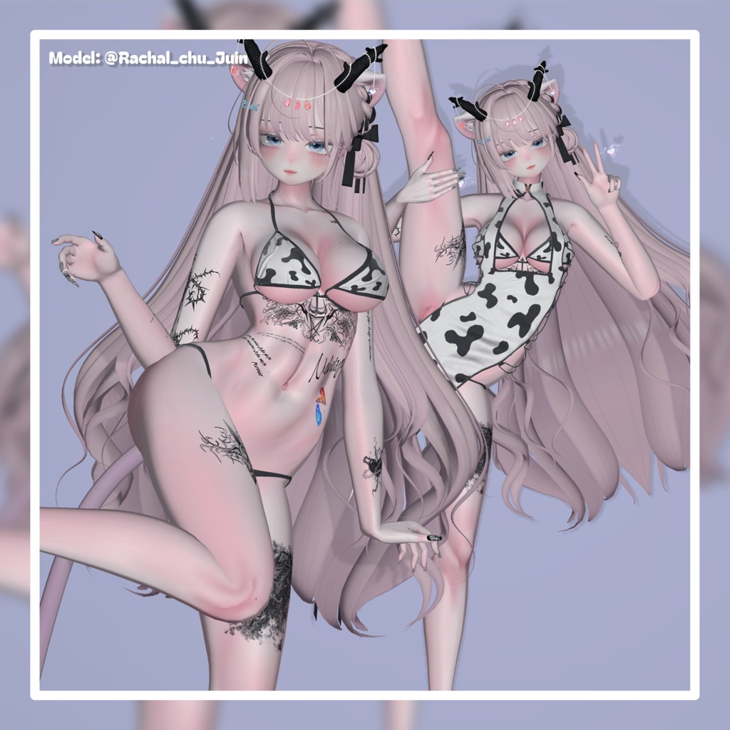 【Sio/しお対応】Chipao Pose set