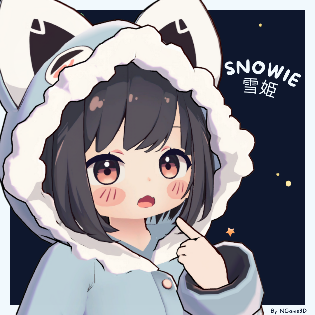 オリジナル3Dモデル / 雪姫Snowie
