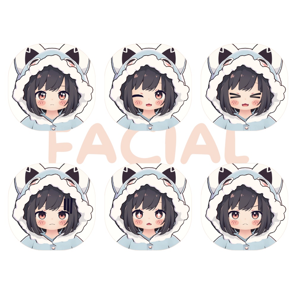 オリジナル3Dモデル / 雪姫Snowie