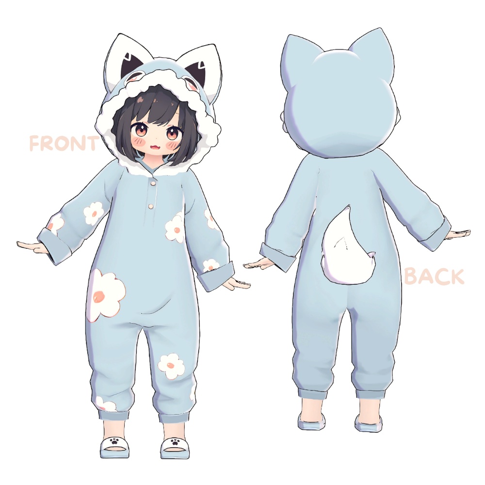 オリジナル3Dモデル / 雪姫Snowie