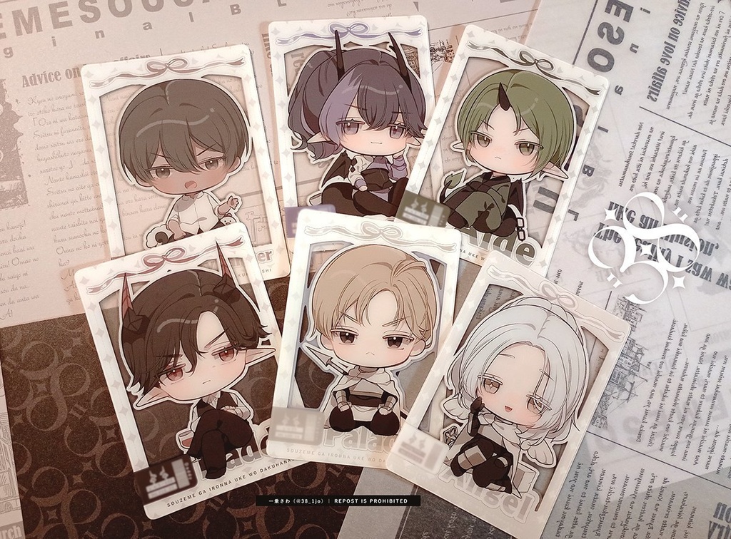 【予約商品】クリアカード(魔族+6~9人目の伴侶まで)【取り置き】