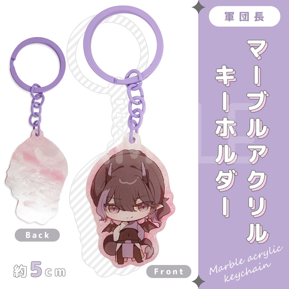 【総攻め創作】マーブルアクキー・軍師&軍団長アクキー